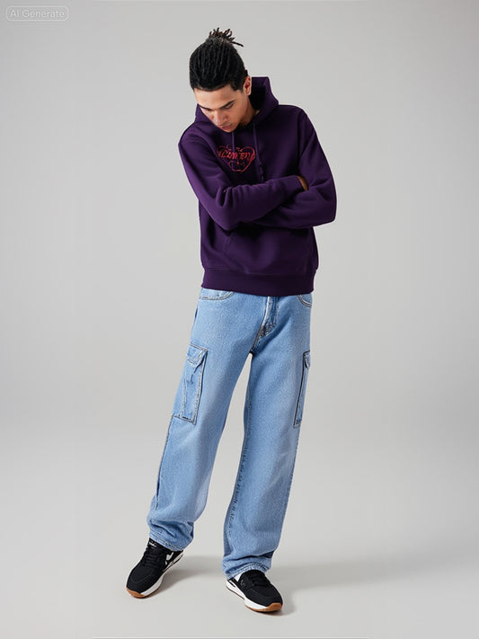 JT VAULT WAVVY Hoodie – Purple Edition
